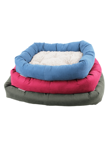 PAWISE Kρεβάτι Σκύλου με αφαιρούμενο μαξιλάρι MEDIUM ΦΟΥΞΙΑ 68,5x43cm